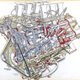 Illustration for article titled 28 rare cutaway illustrations of classic cars